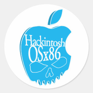 Autocollant du logo 3D de Hackintosh OSx86