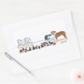 Autocollant du logo de PUPs (Enveloppe)