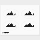 Autocollant du logo de remorque (Feuille)