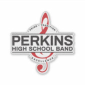 Autocollant du logo du groupe Perkins (Devant)