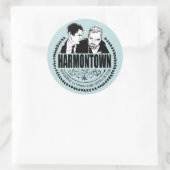 Autocollant du logo Harmontown (Sac)