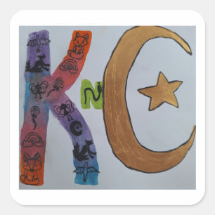 autocollant du logo KnC