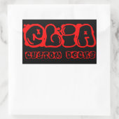 autocollant du logo Red graphiti (Sac)