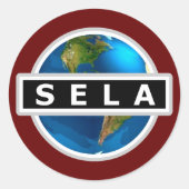 autocollant du logo SELA (Devant)