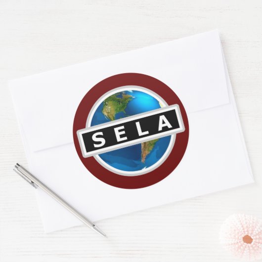 autocollant du logo SELA (Enveloppe)