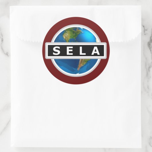 autocollant du logo SELA (Sac)