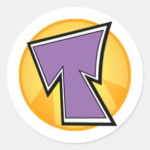 autocollant du logo T