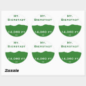 Autocollant du mont Bierstadt (Feuille)