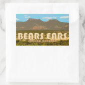 Autocollant du Monument National de Bears Ears (Sac)