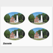 Autocollant du phare de Port Sanilac (Feuille)