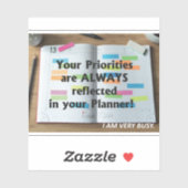 autocollant du planificateur (Feuille)