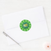 autocollant du quatrième prix de la rosette verte (Enveloppe)
