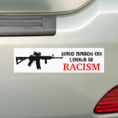 Autocollant du racisme Ar15 (En voiture)