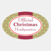 Autocollant du siège de Noël de la cuisine (Devant)