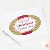 Autocollant du siège de Noël de la cuisine (Enveloppe)