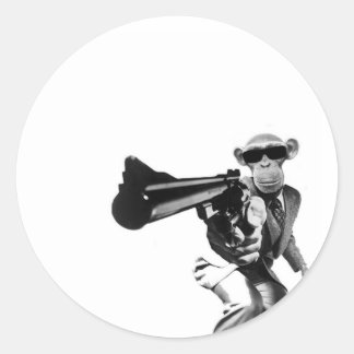 autocollant du singe