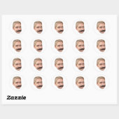 Autocollant du visage d'Harold (Feuille)