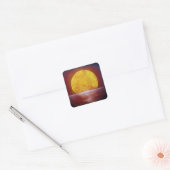 autocollant d'un soleil de minuit (Enveloppe)
