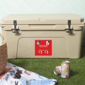 Autocollant d'urgence pour animaux domestiques (Glacière)