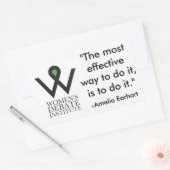 Autocollant Earhart (Enveloppe)