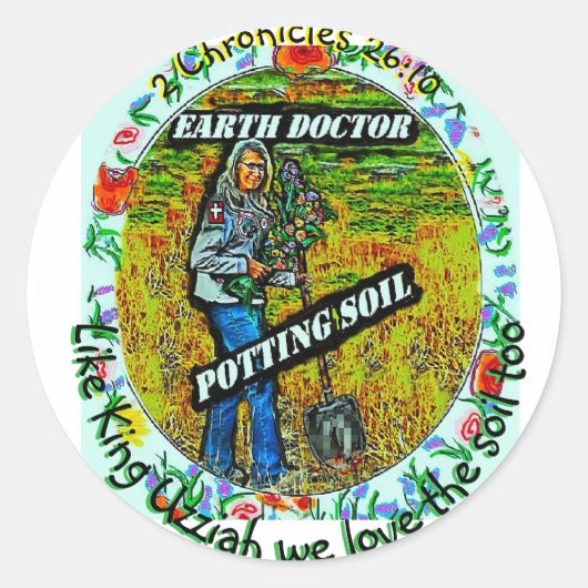 Autocollant Earth Doctor (Devant)