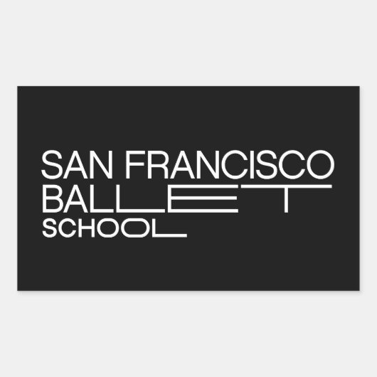 Autocollant École SF Ballet (Devant)