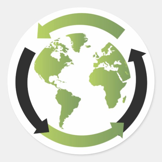Autocollant écologique (Devant)