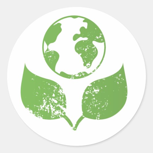 Autocollant écologique (Devant)