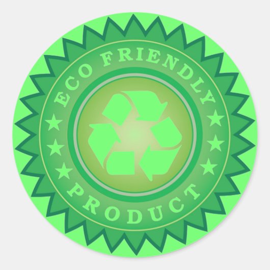 Autocollant écologique (Devant)