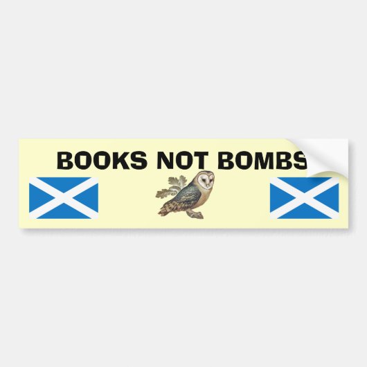 Autocollant écossais de hibou de l'indépendance de (Devant)