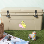 Autocollant écureuil nerd (Glacière)