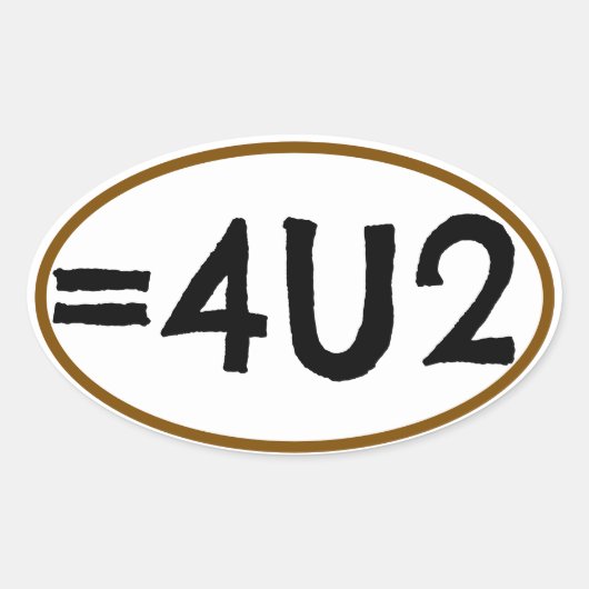 AUTOCOLLANT ÉGALITÉ (Devant)