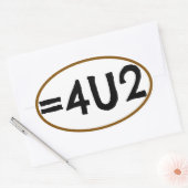 AUTOCOLLANT ÉGALITÉ (Enveloppe)