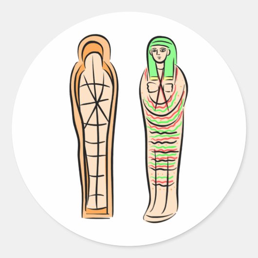 Autocollant Égypte (Devant)