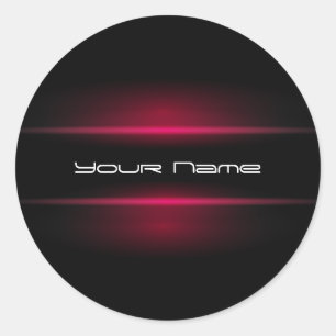 Autocollant élégant du DJ