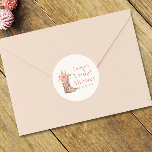 Autocollant Élégant Fleur Rose pour Enterrement de