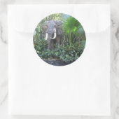 Autocollant éléphant (Sac)