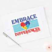 Autocollant Embrasser les différences (Enveloppe)