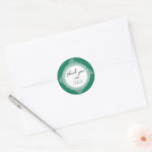 Autocollant Émeraude Royal (Enveloppe)