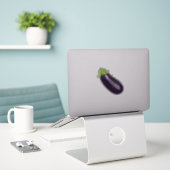 Autocollant Emoji Eggplant (Ordinateur portable sur le bureau)