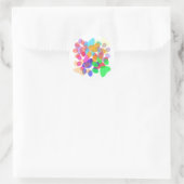 Autocollant Empreintes de pattes Abstraits (Sac)