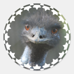 Autocollant Emu