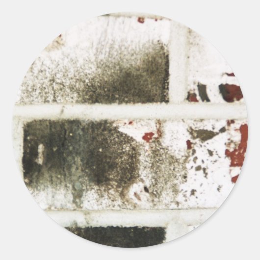 autocollant en briques blanches (Devant)