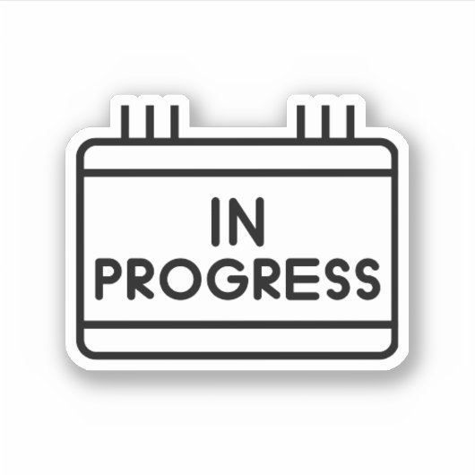 autocollant En cours (Devant)