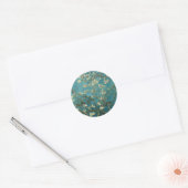 Autocollant en fleurs d'amande (Enveloppe)
