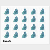 Autocollant en forme acrylique (Feuille)