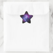 Autocollant en forme d'étoile d'amas de galaxies (Sac)