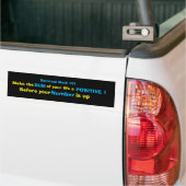 Autocollant en mathématiques spirituelles 10124A-p (Sur camion)