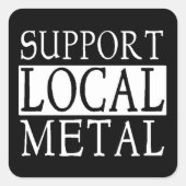 Autocollant en métal de soutien (Devant)