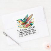 Autocollant En Souvenir Affectueux (Enveloppe)